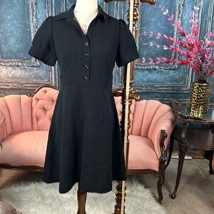 Calvin Klein Black skater dress 6P